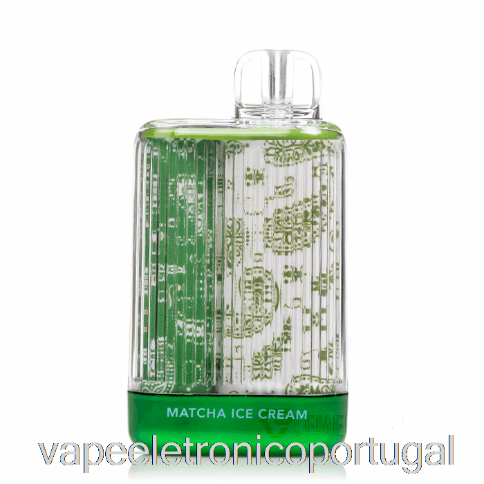 Vape Eletronico Fog Xclarity 7000 Sorvete Matcha Descartável